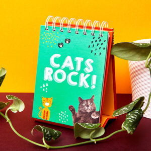 Cats Rock Desktop Easel