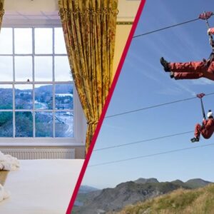 Zip World Titan Experience with Overnight Stay at The Royal Victoria Snowdonia - Week Round