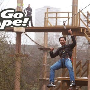 Tree Top Challenge in London for Two Adults at Go Ape