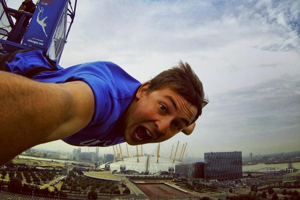 160ft Bungee Jump in London Next to The O2