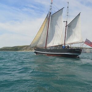 Four Hour Sailing Trip on a Tall Ship in Dorset for Two