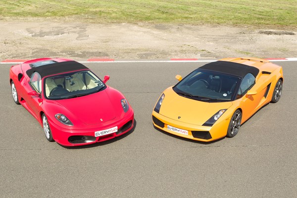 Double Supercar Driving Thrill in Leicestershire