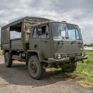 Military Vehicle Off-Road Driving in a MAN SV HX60 or Hagglunds BV206