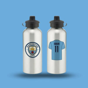 Personalised Manchester City FC Aluminium Water Bottle