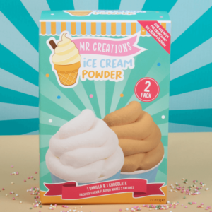 Mr Creations Ice Cream Powder 2 Pack - Vanilla & Chocolate