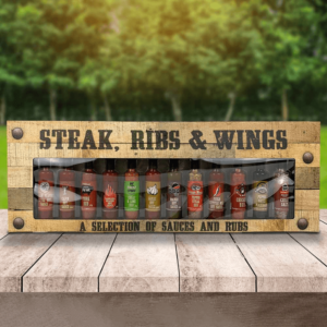12 Steak Ribs & Wings Sauce Selection