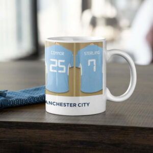 Personalised Manchester City Dressing Room Mug