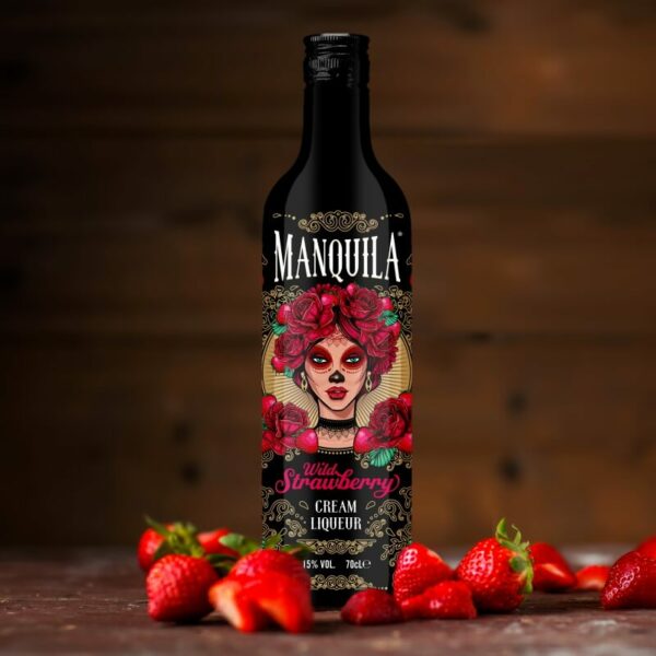 Manquila Wild Strawberry Cream Liqueur
