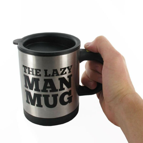 Lazy Man Self Stirring Mug