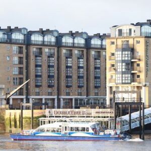 3 Course Meal with Bottle of Wine for Two at Hilton London Docklands Riverside