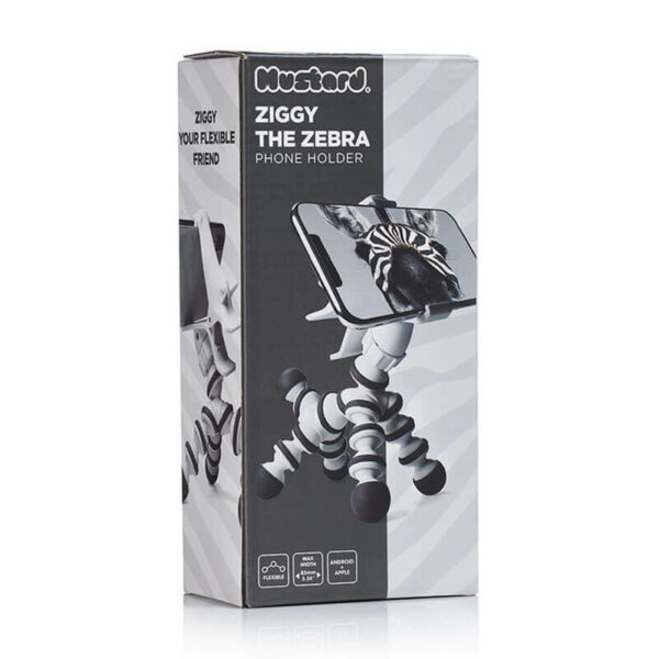 Ziggy Zebra Phone Holder