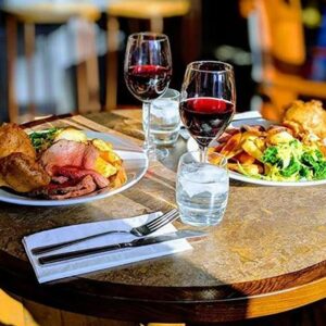 Three Course Meal with Wine for Two at D'Parys