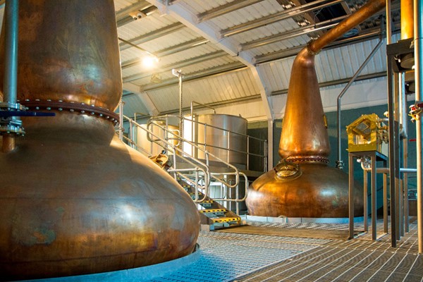 Single Malt Distillery Tour with Lunch for Two at Kingsbarns Distillery