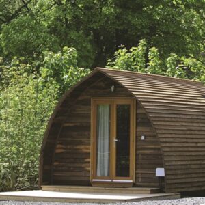 Deluxe Overnight Glamping Pod Break with Steamers Cruise for Two at Waterfoot Park