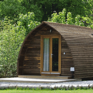 Two Night Glamping Pod Break with Cruise and Railway Tickets at Waterfoot Park