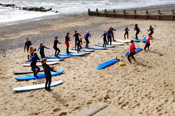 Surf Experience for Beginners at Aber Adventures for One