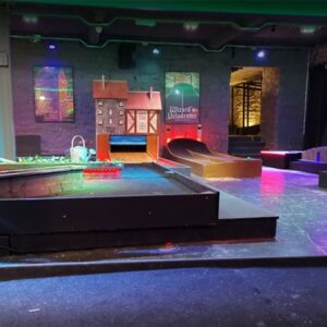 9 Hole Mini Golf for Two Adults and Two Children at Scrapheap Golf