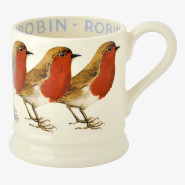 Birds Robin 1/2 Pint Mug