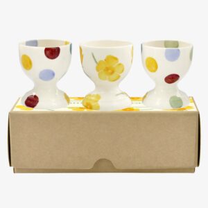 Buttercup Scattered Set Of 3 Egg Cups Boxed