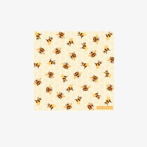Bumblebee Honeycomb Cocktail Napkin