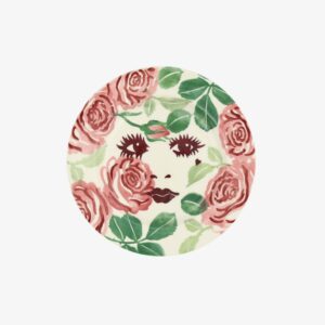 Seconds Beautiful Roses 6 1/2 Inch Plate
