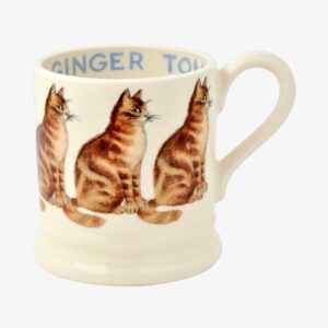 Cats Ginger Tom 1/2 Pint Mug