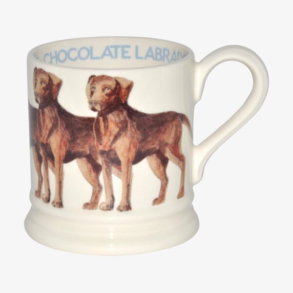 Dogs Chocolate Lab 1/2 Pint Mug