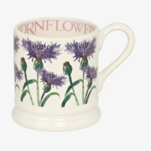 Seconds Flowers Cornflower 1/2 Pint Mug