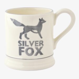 Bright Mugs Silver Fox 1/2 Pint Mug