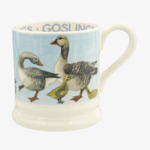 Bright New Morning Goose & Goslings 1/2 Pint Mug