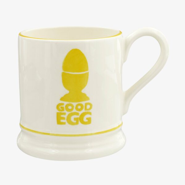 Seconds Bright Mugs Good Egg 1/2 Pint Mug