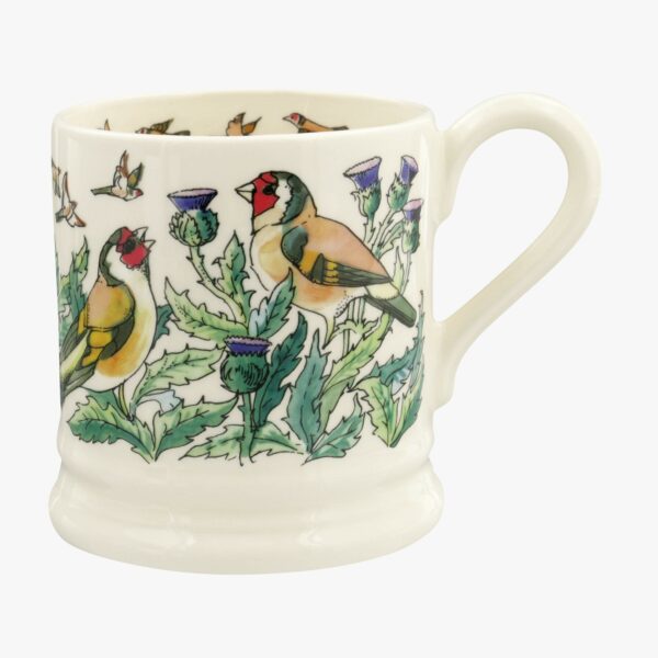 Good Gardening Goldfinches 1/2 Pint Mug