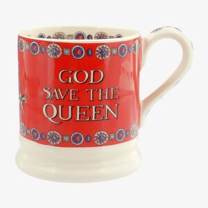 Seconds God Save the Queen 1/2 Pint Mug