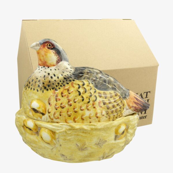 Hand Painted Partridge Boxed