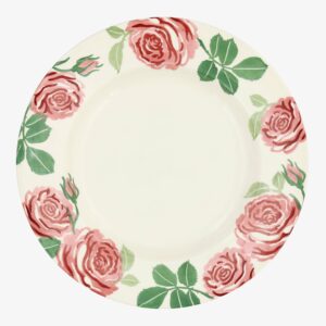 Pink Roses 10 1/2 Inch Plate
