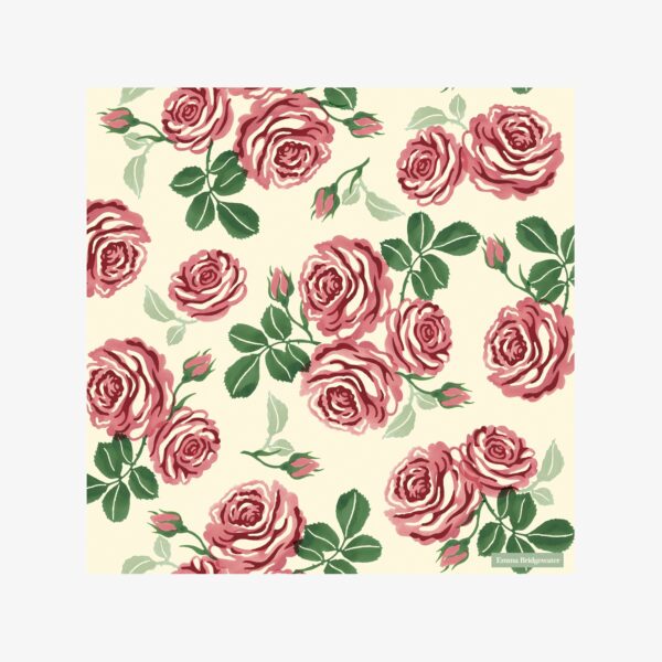 Pink Roses Lunch Napkins