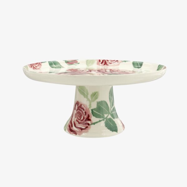 Pink Roses Small Cake Stand