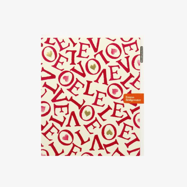 Red All-Over Love Valentine's Day Card