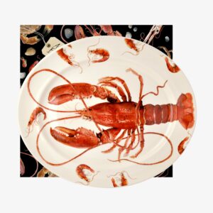 Shellfish Lobster Large Oval Platter Boxed