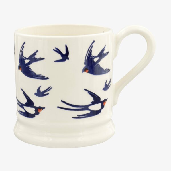 Blue Swallows 1/2 Pint Mug