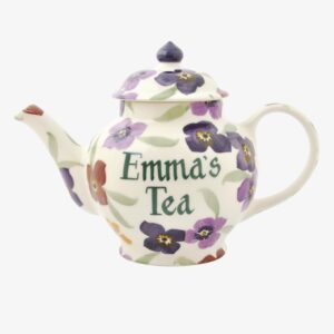Personalised Wallflower 2 Mug Teapot