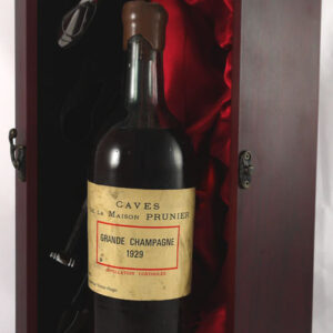 1929 Caves de La Maison Prunier Grande Champagne Cognac 1929 (70cl)