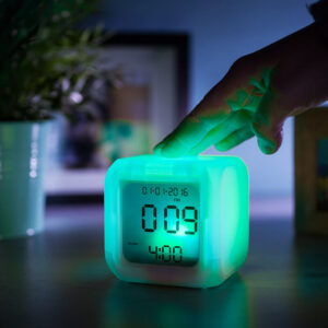 Aurora Ice Colour Changing Alarm Clock