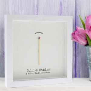 Personalised Match Made In Heaven Frame