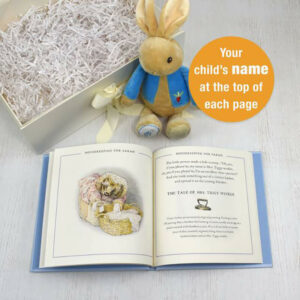 Personalised Peter Rabbit Guide to Life Plush Toy Gift Set