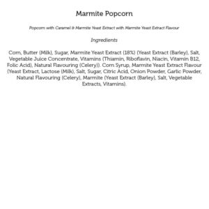 Marmite Popcorn
