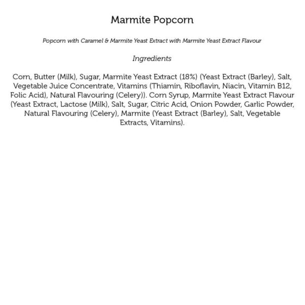 Marmite Popcorn