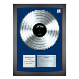 Personalised 'Your Song' Poster Platinum