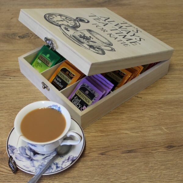 Personalised Twining's 'Time for Tea' Box