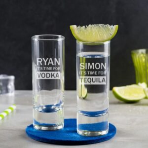 Personalised Tall Shot Glass